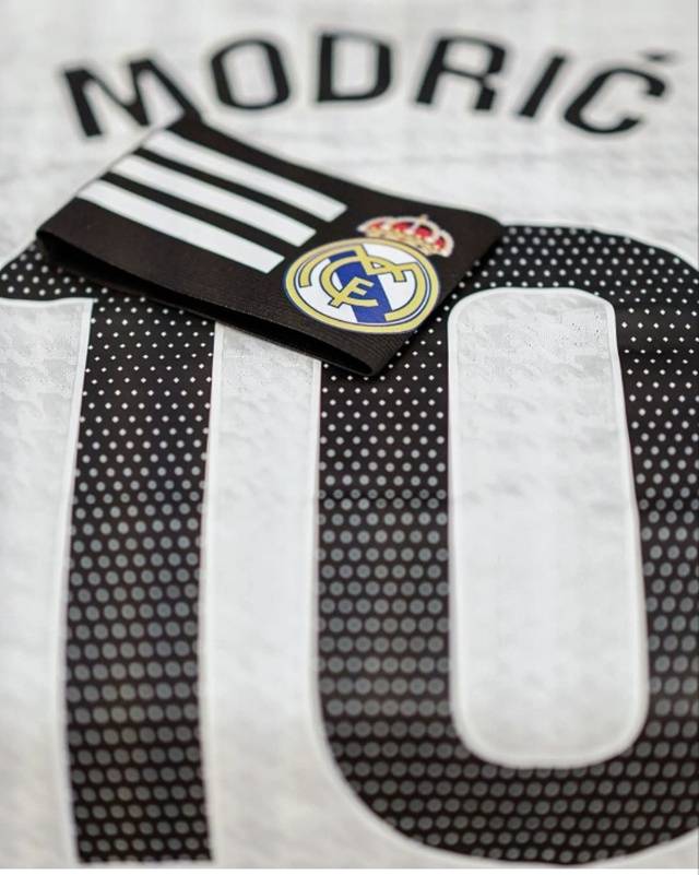 루카 모드리치의 마지막 레알 유니폼. /사진=레알 마드리드 SNS