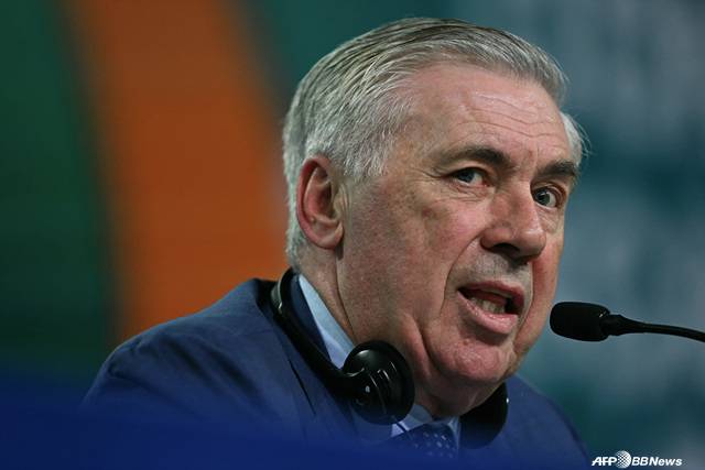 카를로 안첼로티 브라질 대표팀 감독. /AFPBBNews=뉴스1