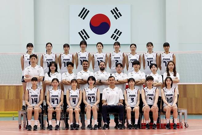 VNL 출격 앞둔 여자배구 국가대표팀  [대한배구협회 제공. 재판매 및 DB 금지]