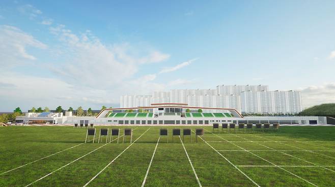 광주세계양궁대회 국제경기장 [광주세계양궁대회 조직위 제공]