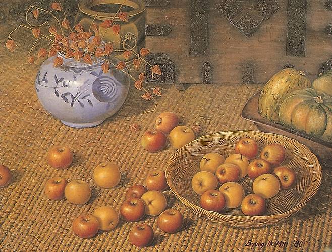 민병익, 늦가을 100호 oil painting on canvas, 1986 (갤러리은 제공)