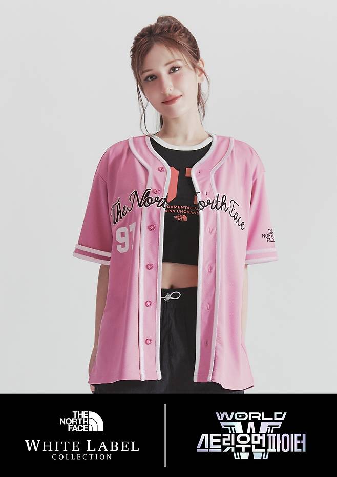 노스페이스는 라이프스타일 컬렉션인 '노스페이스 화이트라벨'을 통해 국내 대표 스트릿 댄스 서바이벌 프로그램인 Mnet '월드 오브 스트릿 우먼 파이터'(월드 오브 스우파) 메인 스폰서로 참여한다.(노스페이스제공)