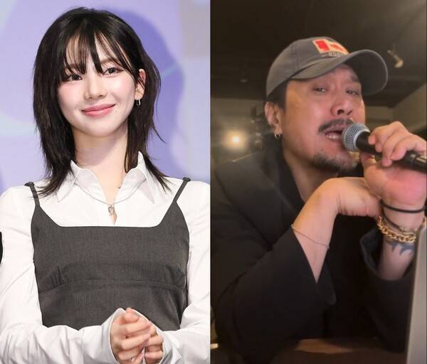 에스파 카리나, JK 김동욱 ⓒ이혜영 기자 lhy@hankooki.com, JK김동욱 인스타그램