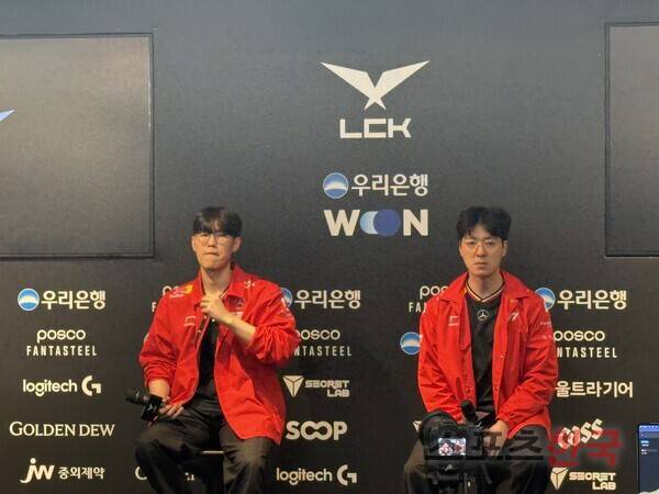 김정균 T1 감독(오른쪽). ⓒ스포츠한국 심규현 기자