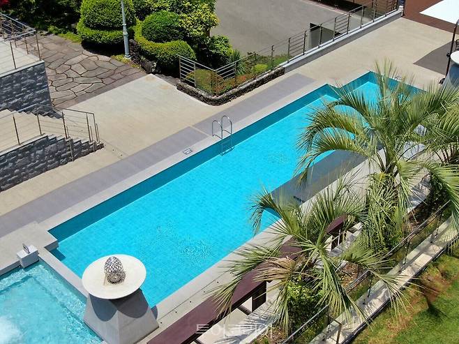 메종 글래드&nbsp;제주 야외 수영장 더 파티오 풀