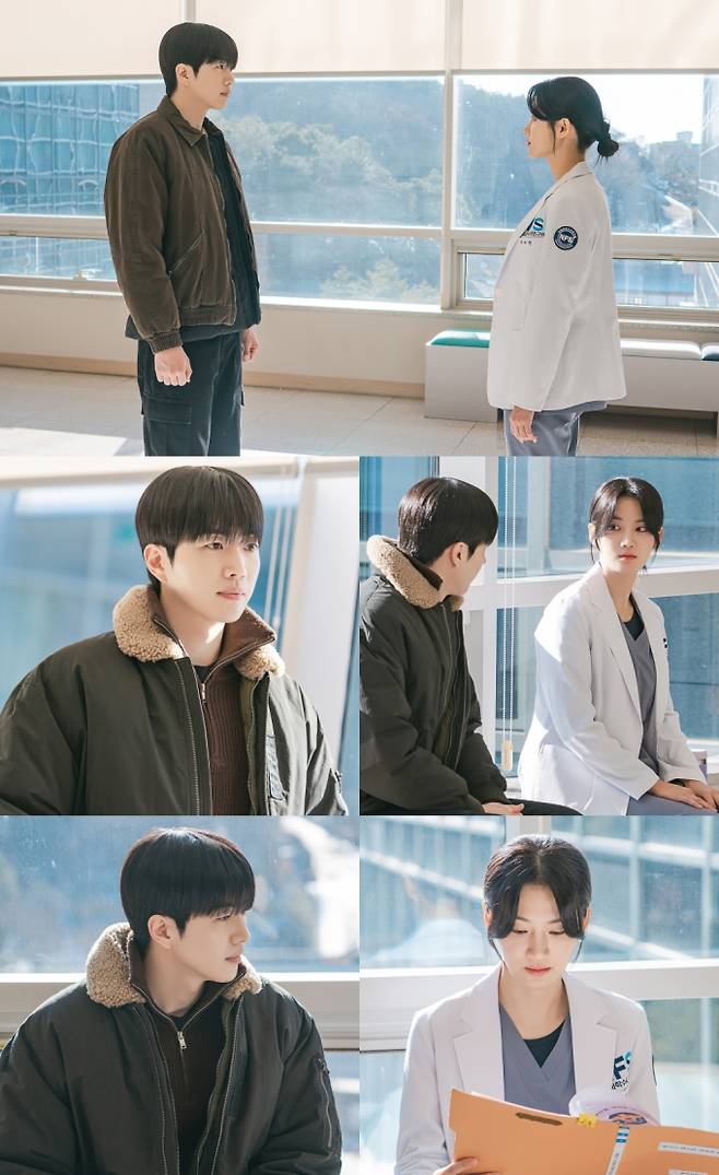 드라마 ‘메스를 든 사냥꾼’ 박주현, 강훈 스틸컷 (제공: STUDIO X+U)