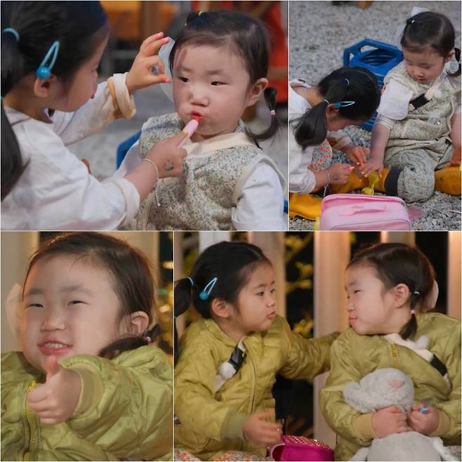 예능 ‘슈퍼맨이 돌아왔다’ 로지, 지우 (제공: KBS 2TV)