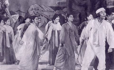 한국 창작 뮤지컬의 효시 '살짜기 옵서예'. /조선일보 DB