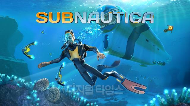 서브노티카 모바일 대표 이미지. 크래프톤 제공