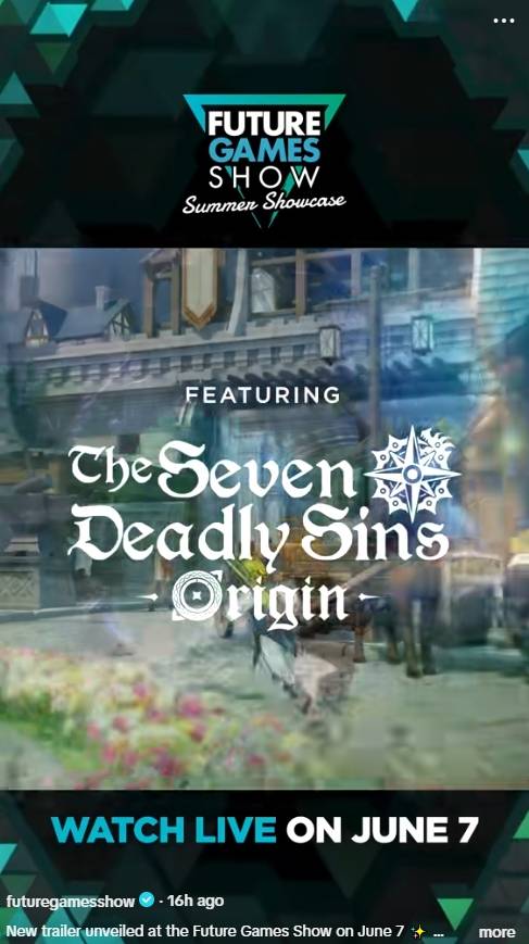 퓨처게임쇼에 '일곱 개의 대죄: 오리진'이 출품된다. [사진=넷마블]