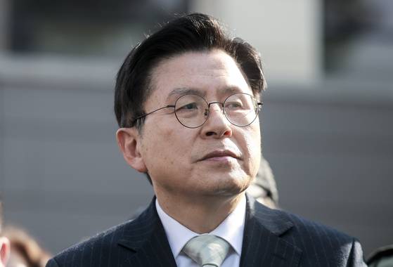 황교안 무소속 대선 후보. 뉴시스