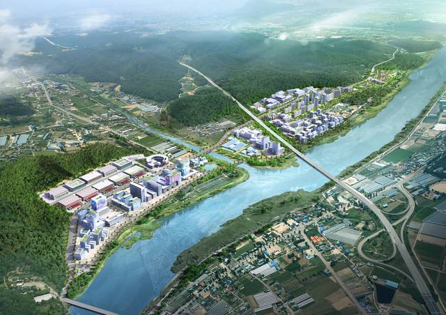 강원도 수열에너지 융복합 클러스터 조감도