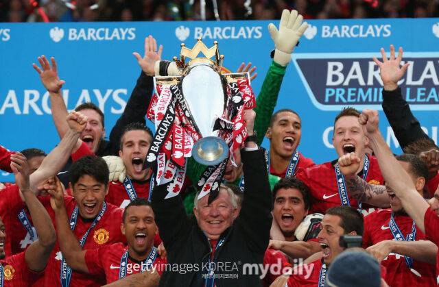 맨체스터 유나이티드의 마지막 프리미어리그 우승. /게티이미지코리아