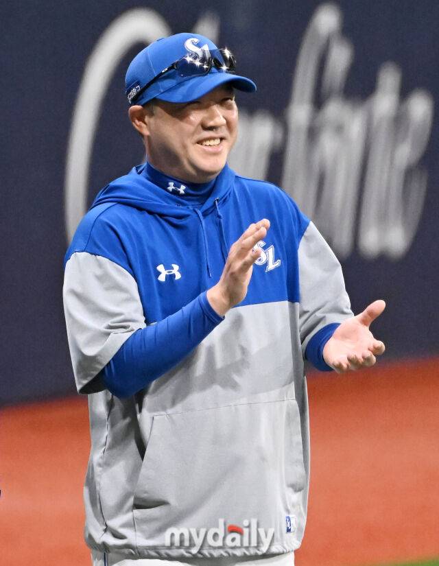 삼성 라이온즈 박진만 감독./마이데일리