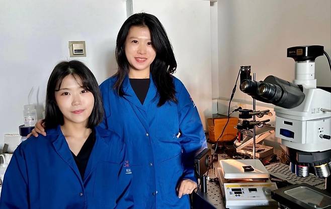 이번 연구를 수행한 권준영(왼쪽) 부경대학교 박사와 염지현 KAIST 신소재공학과 교수.[KAIST 제공]