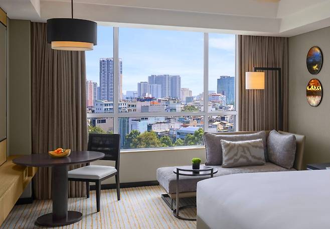 뉴월드 사이공에서 본 호치민 시내