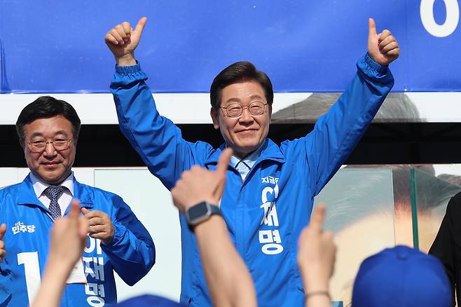 이재명 더불어민주당 대선 후보. [연합]