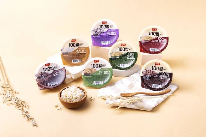 [서울=뉴시스] 동원F&B '양반100밥' 이미지(사진=동원F&B 제공) *재판매 및 DB 금지