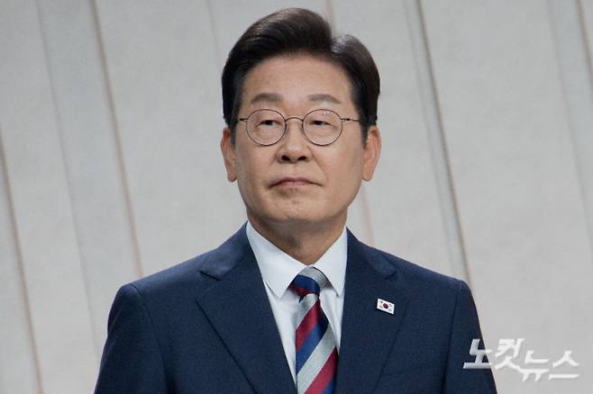 더불어민주당 이재명 대선 후보. 국회사진기자단