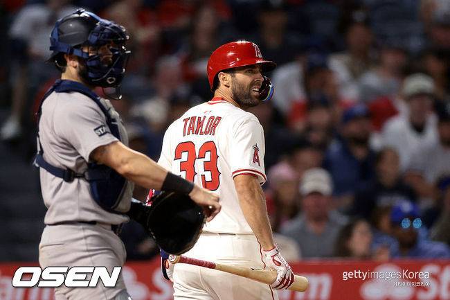 [사진] LA 에인절스 크리스 테일러. ⓒGettyimages(무단전재 및 재배포 금지)