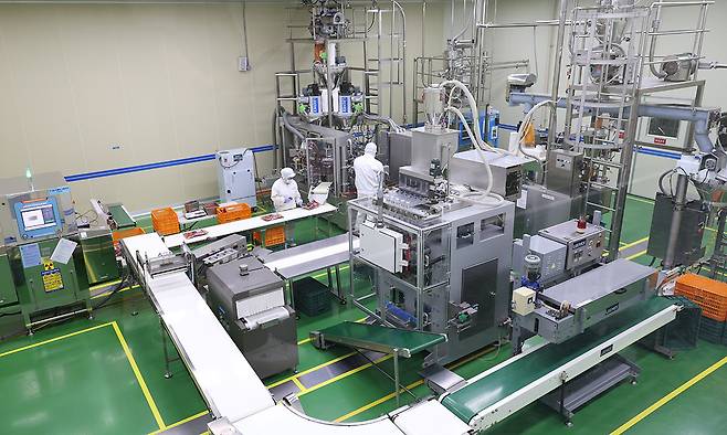 경북 영양군의 지방 공기업인 ‘영양고추유통공사’ 생산 시설 모습. 영양군은 국내 최대 고추 주산지다. 행정안전부 제공