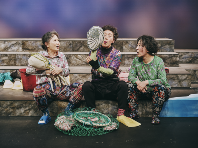 연극 '엔들링스'의 공연 장면. 사진 제공=두산아트센터