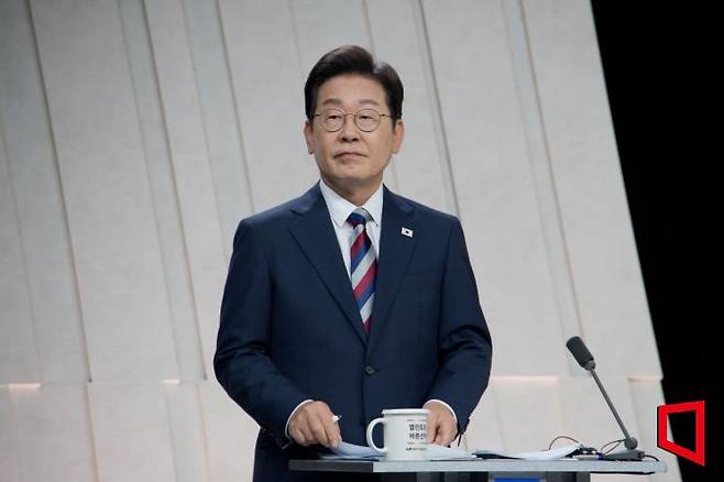 이재명 더불어민주당 대선 후보. 국회사진기자단