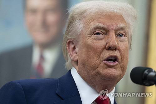 도널드 트럼프 미국 대통령. EPA 연합뉴스