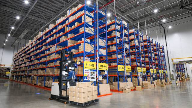 현대모비스 영남물류센터 내경. 현대모비스 제공