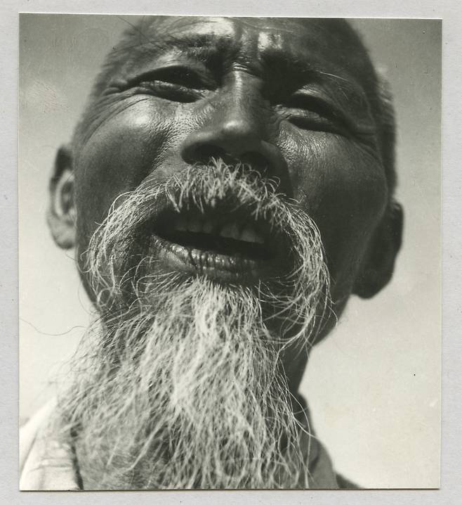 임석제의 ‘소작농 강노인’(1946). [서울시립 사진미술관]