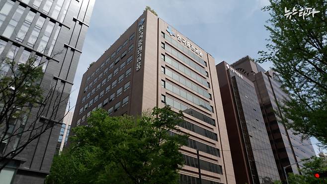 서울 영등포구 국제금융로에 위치한 '증권사들의 은행' 한국증권금융