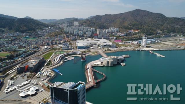 ▲여수박람회장 전경ⓒ여수광양항만공사