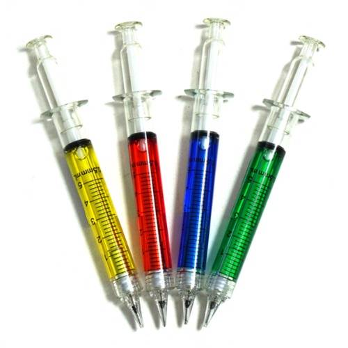 DK2074) 1000 주사기 모양의 백신샤프 - 달콩팬시