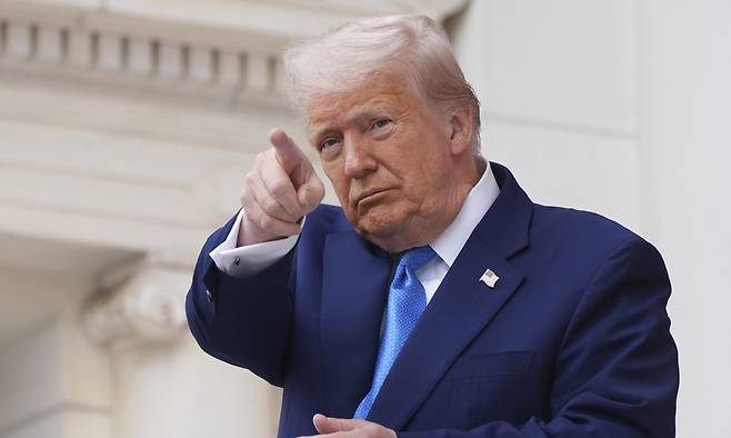 도널드 트럼프 미국 대통령. AP연합뉴스