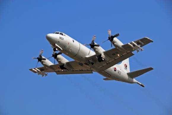 해군의 P-3 해상초계기. 해군 제공