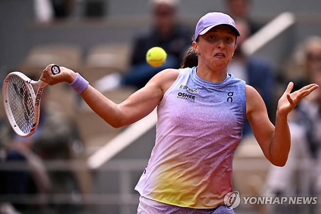 23연승 행진 이어간 시비옹테크 [AFP=연합뉴스]