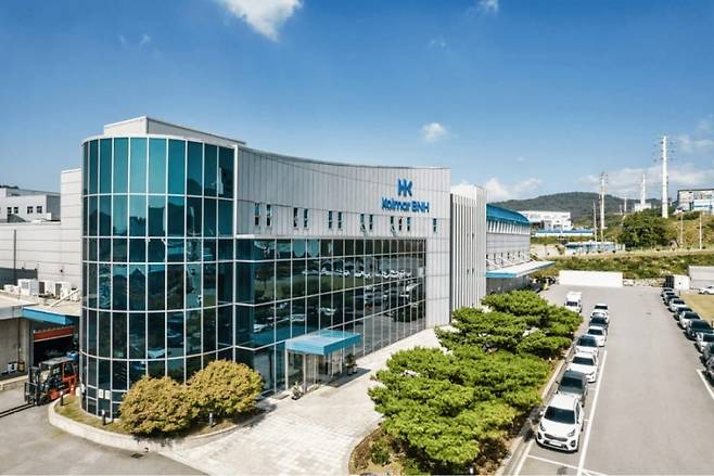 콜마비앤에이치 세종1공장 외부 전경.(콜마비앤에이치제공)