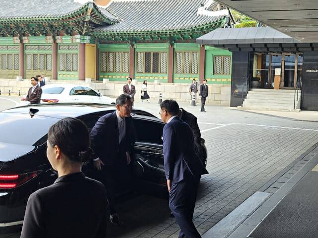 2025년 삼성호암상 시상식에 참석한 이재용 삼성전자 회장.(사진=전화평 기자)