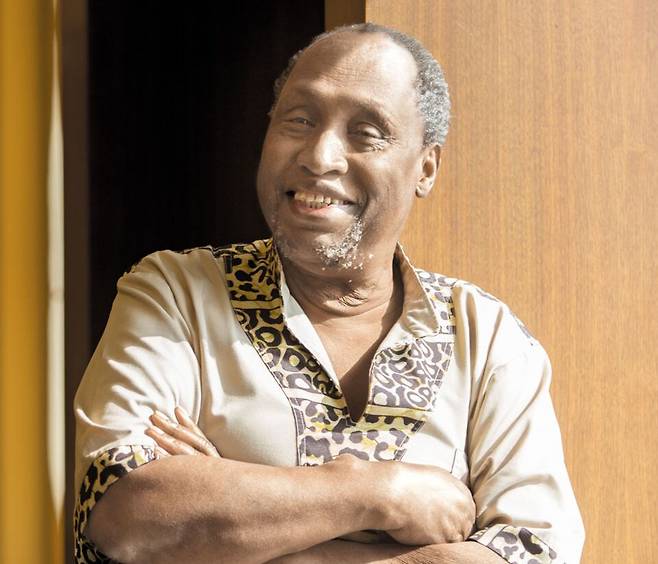 2016년 10월 20일 박경리문학상 수상을 계기로 방한한 응구기 와 티옹오가 서울 프레스센터에서 열린 기자회견에서 한국 취재진과 만났다. /고운호 기자