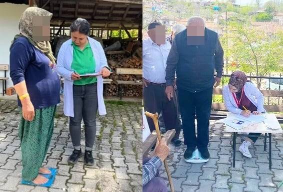 튀르키예 정부가 증가하는 비만 인구에 대처하기 위해 공공장소에서 시민들의 체중을 측정하는 정책을 도입했다. /X(옛 트위터)