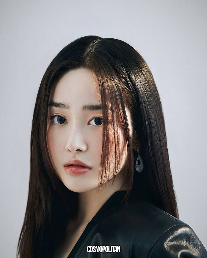 레더 재킷 EENK. 이어링 So0&s00.