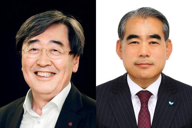 한국식품산업협회 차기 협회장 출마 의사를 밝힌 박진선(왼쪽) 샘표식품 대표와 황종현 SPC 대표. 각 사 제공