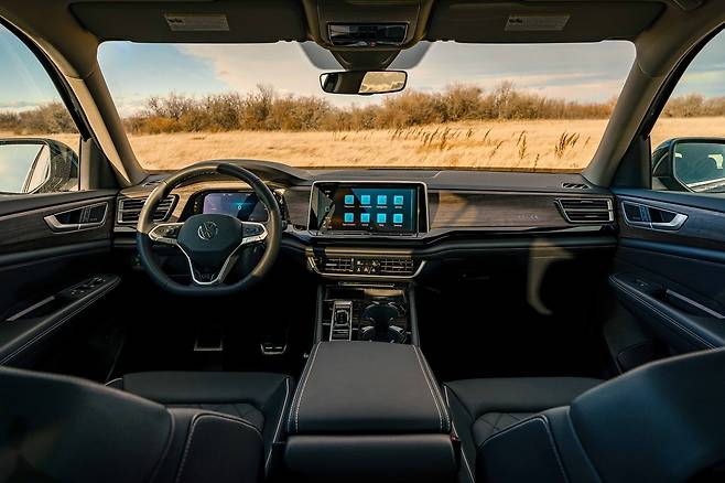 Interior view of Volkswagen the New Atlas SUV (Volkswagen Korea)