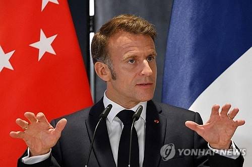 마크롱 프랑스 대통령. [AFP 연합뉴스]