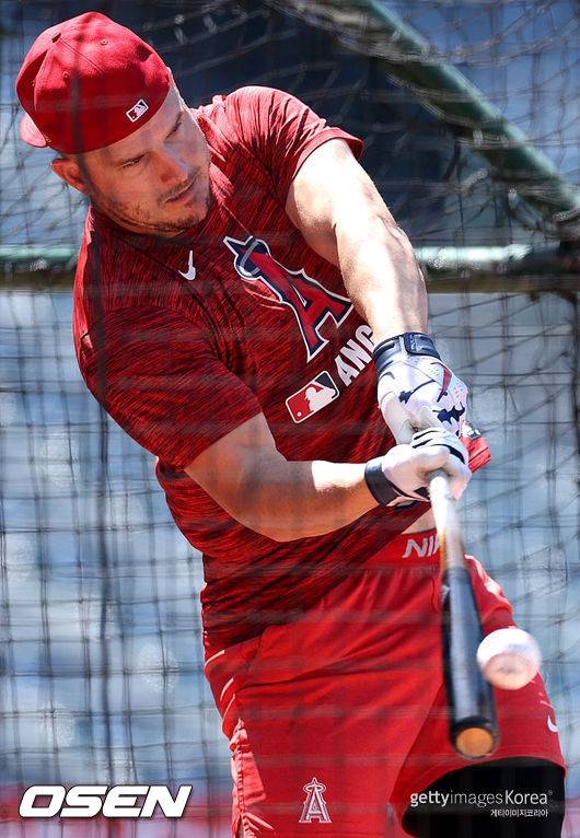 [사진] LA 에인절스 마이크 트라웃. ⓒGettyimages(무단전재 및 재배포 금지)