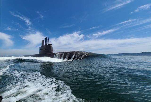 한화에어로스페이스의 KSS-III 잠수함. 사진제공=한화에어로스페이스