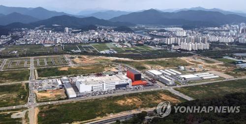 밀양나노융합국가산단 전경 [연합뉴스 자료사진]