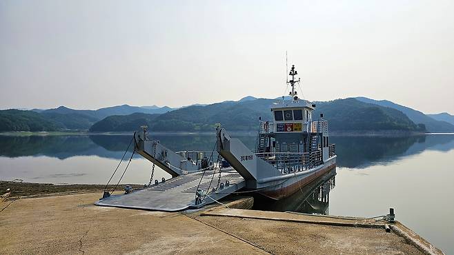 안동호 도선 [안동시 제공. 재판매 및 DB 금지]