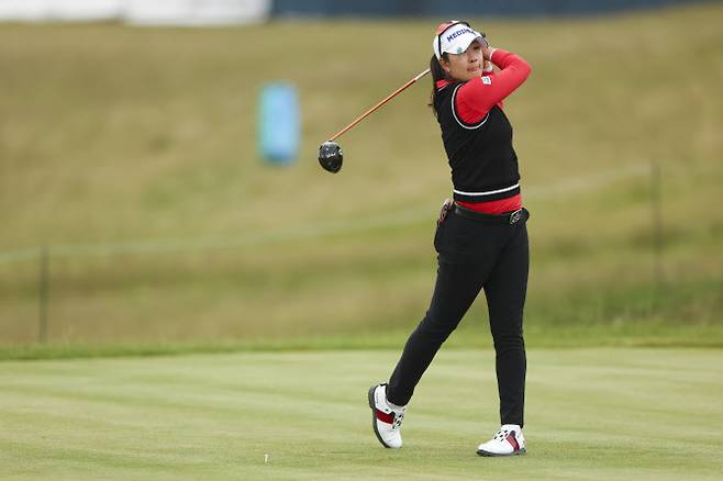김아림이 US여자오픈 둘째 날 공동 2위에 올라 우승 경쟁을 이어가고 있다. (사진=USGA)