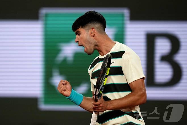 카를로스 알카라스. ⓒ AFP=뉴스1